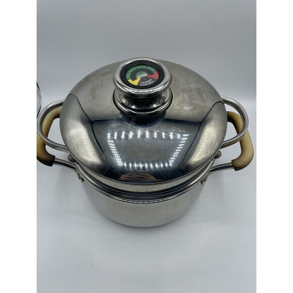 IL MULINO New York Stainless Steam Cooking Pot Size? With Thermo Control Lid bsh - Picture 2 of 16